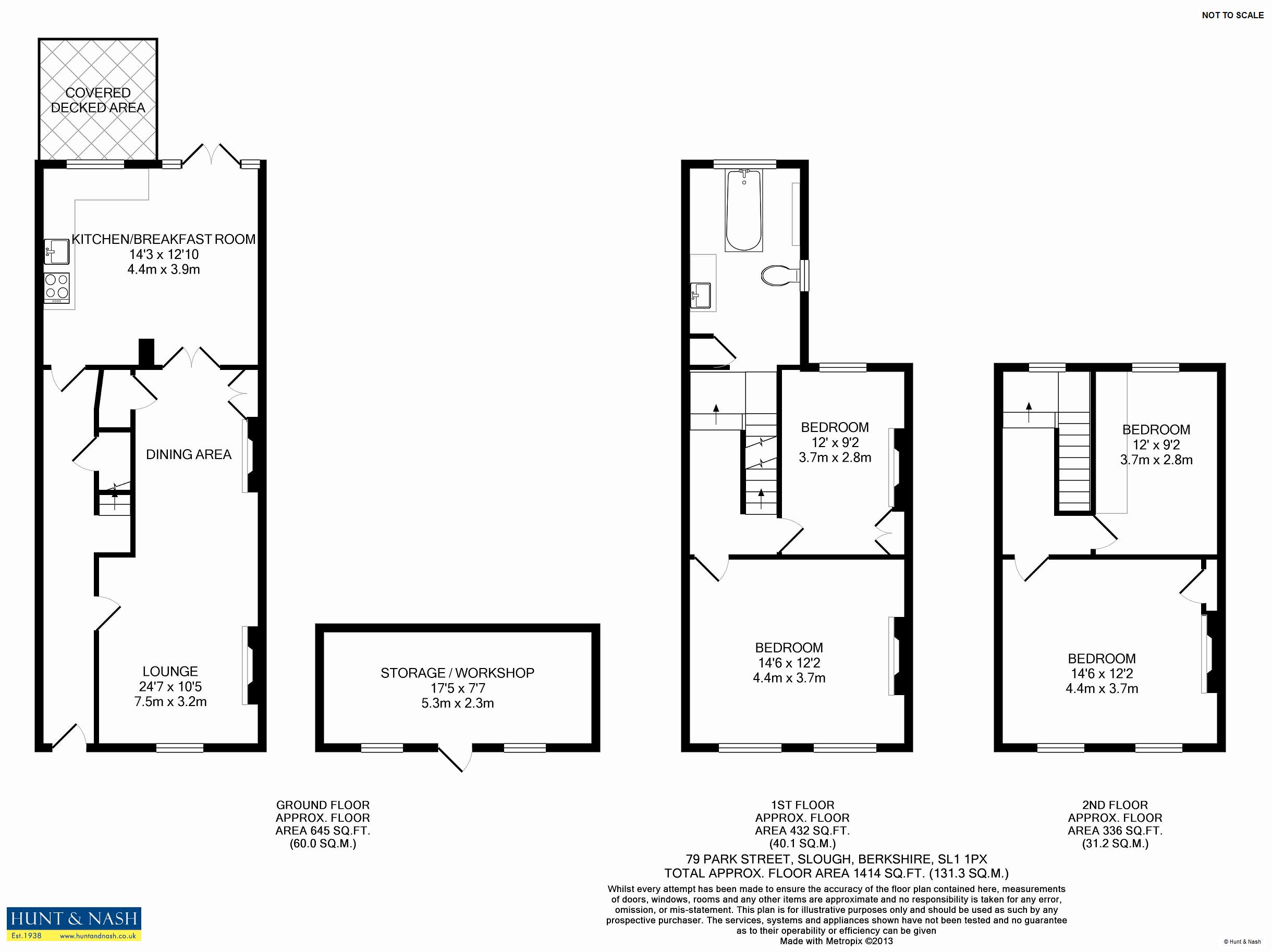 Residential Property Details, SLOUGH, Berkshire Hunt & Nash Estate ...