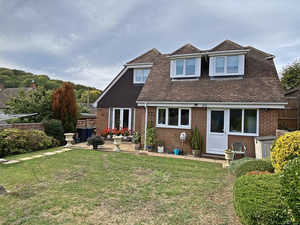 Rear view of property